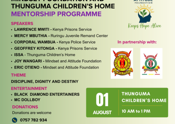 Thunguma Childrens Home Mentorship Programme